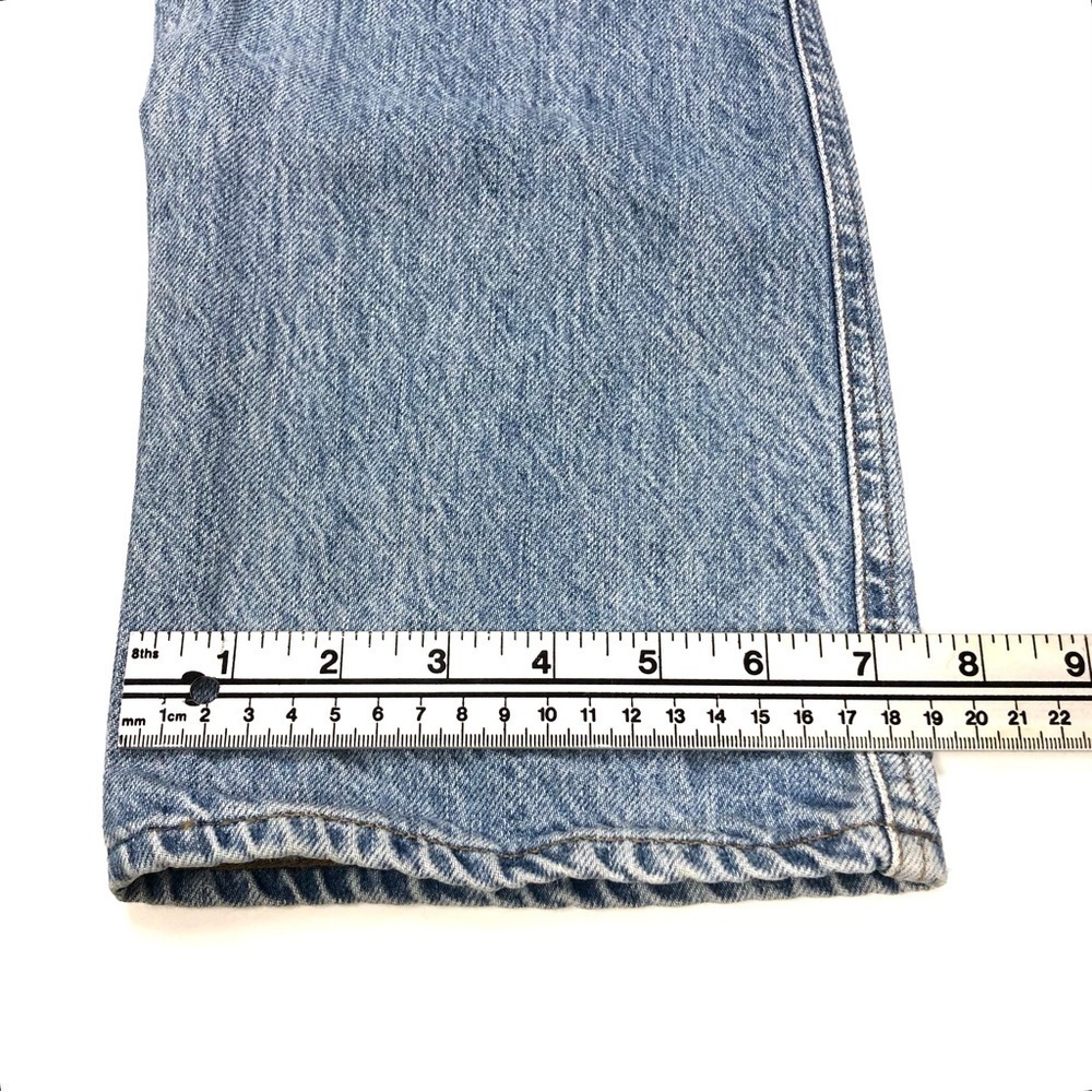 AGOLDE 70s Denim Jumpsuit Sleeveless Button Front womens Size 0 Festival - Picture 10 of 16